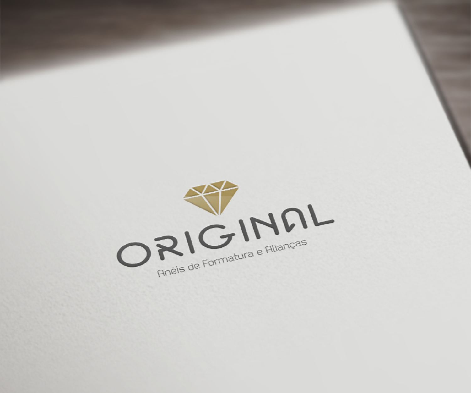 Logo Original Anéis de Formatura e Alianças